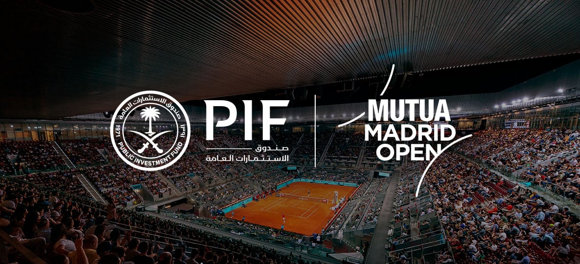 PIF partners with Mutua Madrid Open to elevate tennis globally PIF-Madrid open