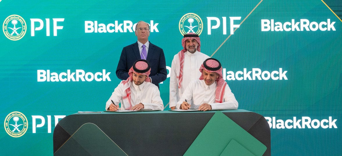 BlackRock signs agreement with PIF to accelerate growth of capital markets in Saudi Arabia by launching a Riyadh-based multi-asset investment management platform Blackrock