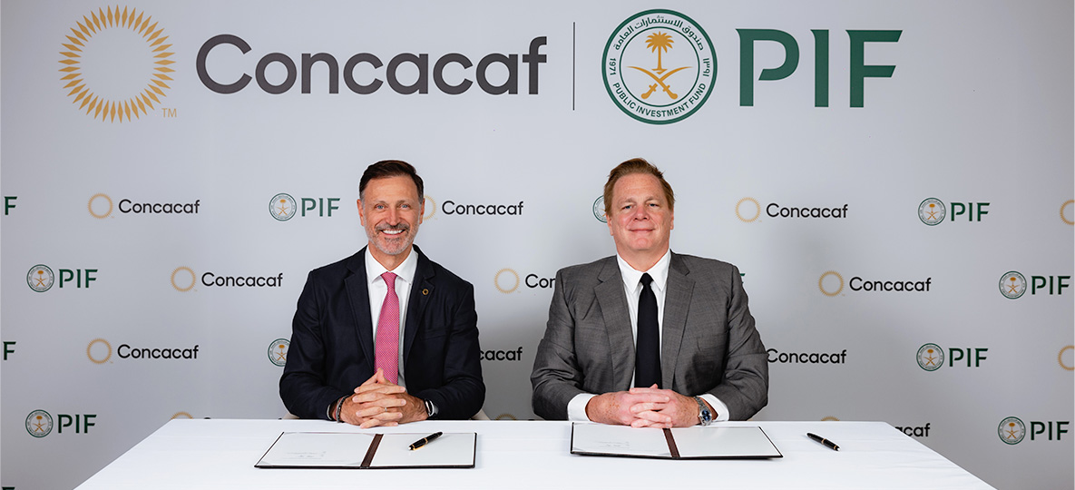 Concacaf and PIF announce partnership to further elevate football in North America, Central America and the Caribbean 